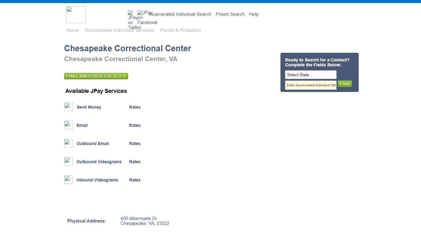 Chesapeake Correctional Center